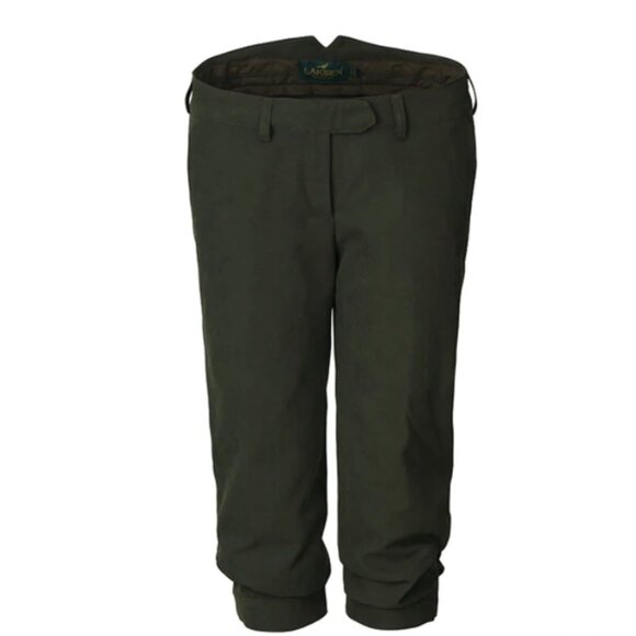 Laksen Sporting Women's Breeks Pants Moleskin Knickers Green Suede Size 38 US 30 - Picture 1 of 11